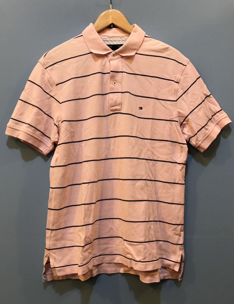 TOMMY HILFIGER トミーヒルフィガー 半袖 ポロシャツ コットン100%拍卖