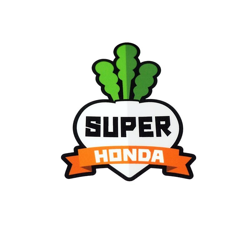 (マットラミ) ポップカブステッカー スーパー オレンジ CUB カブ カスタム バイク拍卖