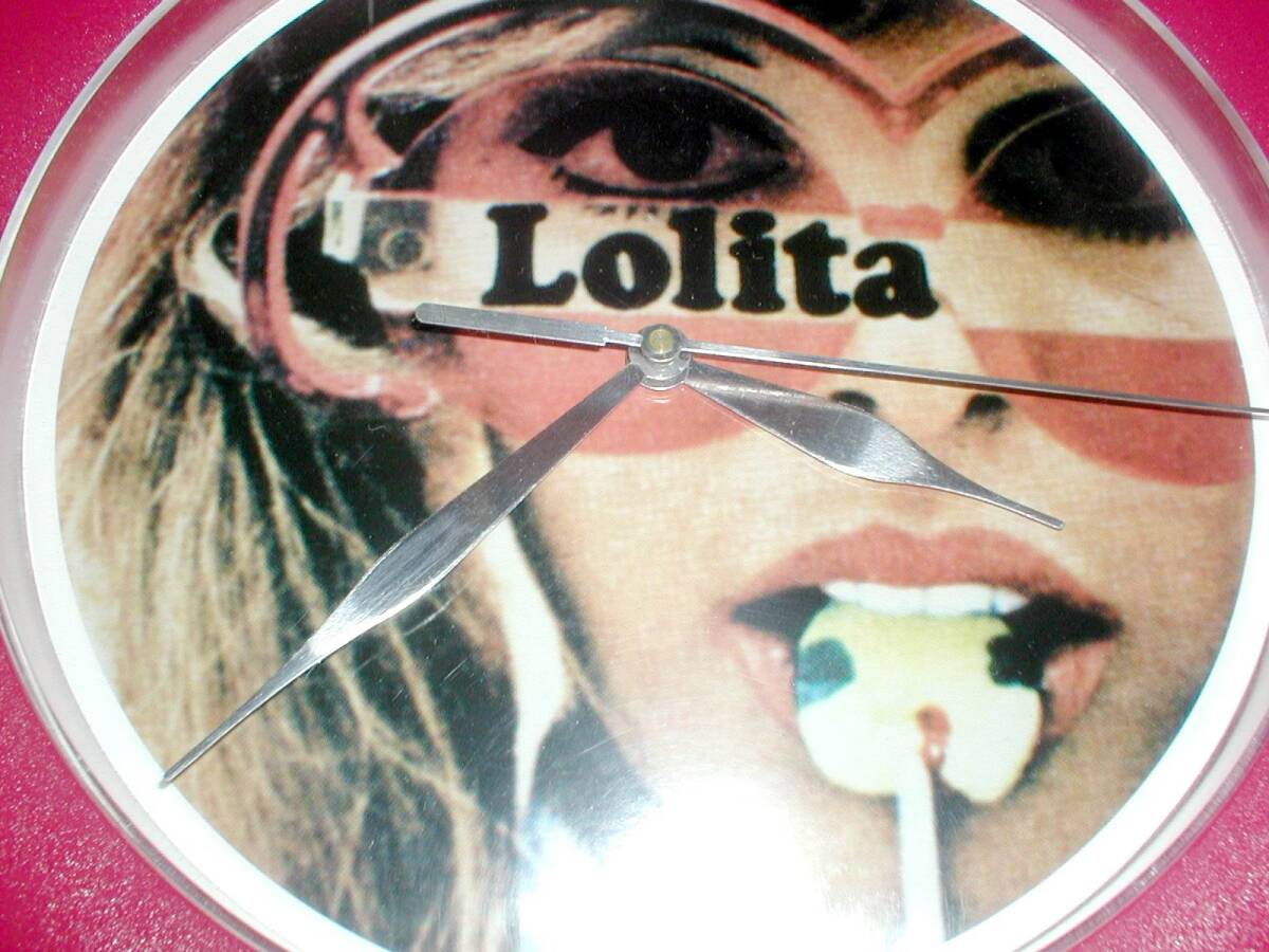 Lolita φ25.5cm Quartz Clock Junk! ロリータ クロック 径25.5cm クオーツ ステップ運針 壁掛時計 オブジェ拍卖