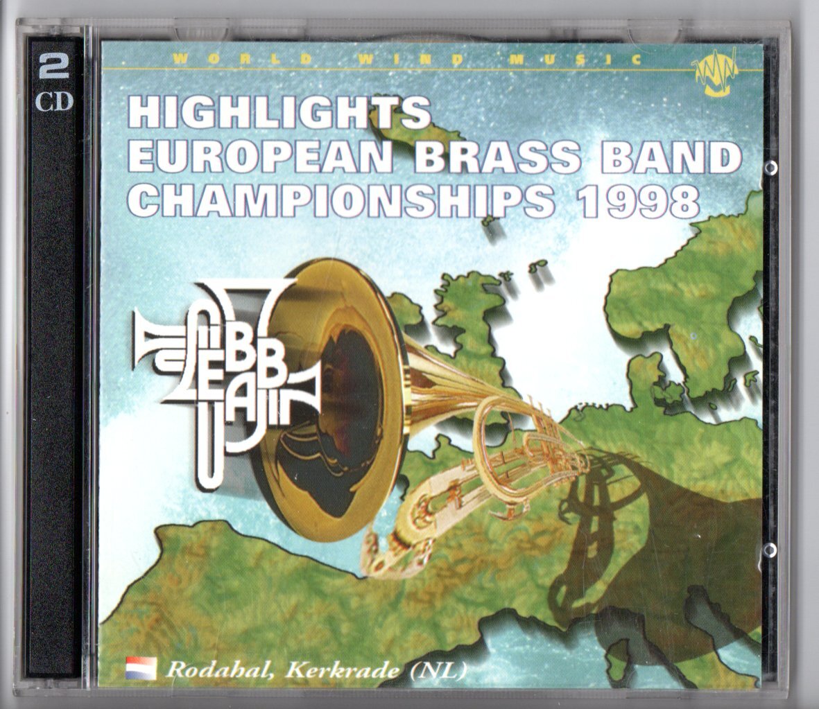 送料無料 金管バンドCD ヨーロッパ・ブラスバンド選手権1998 バーレスク ブリッツ コンテスト・ミュージック ヴォルケーノ 他2枚組拍卖