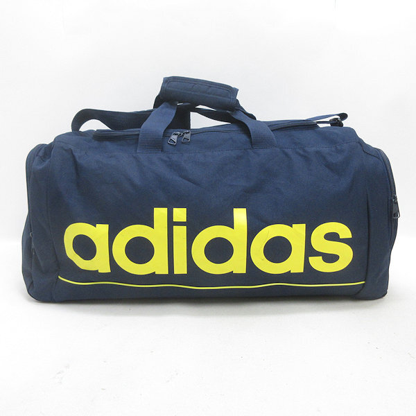 G■アディダス/adidas ボストンバッグ/ショルダー■紺/men's/56【中古】■拍卖