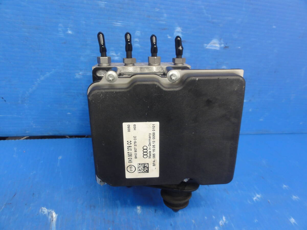 ☆平成25年車 8KCDN アウディA4 ABSアクチュエーター 8K0 907 379 CC 純正☆F28107 m拍卖