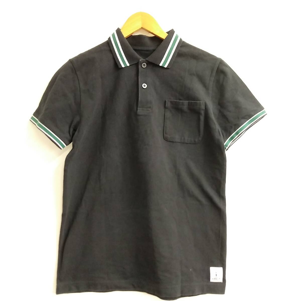 ★【古着】半袖 ポロシャツ Sサイズ 黒拍卖