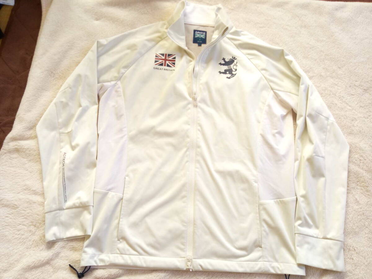 美品 アドミラルゴルフ Admiral Golf ADtech ナイロンブルゾン メンズLL拍卖