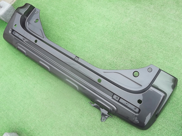 ☆準良品,送料安,ZVD,ZMW,クールカーキ★スペーシア ギアMK53S/フレアワゴン タフスタイルMM53Sリアバンパー★リヤバンパー,グリーン緑Re:P拍卖