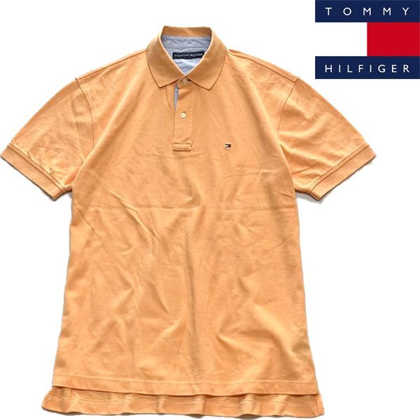 1点物◆トミーヒルフィガー半袖ポロシャツ古着メンズL/XLレディースOKアメカジ90sストリート/スポーツUSブランド半袖ラグビーTシャツ372869拍卖