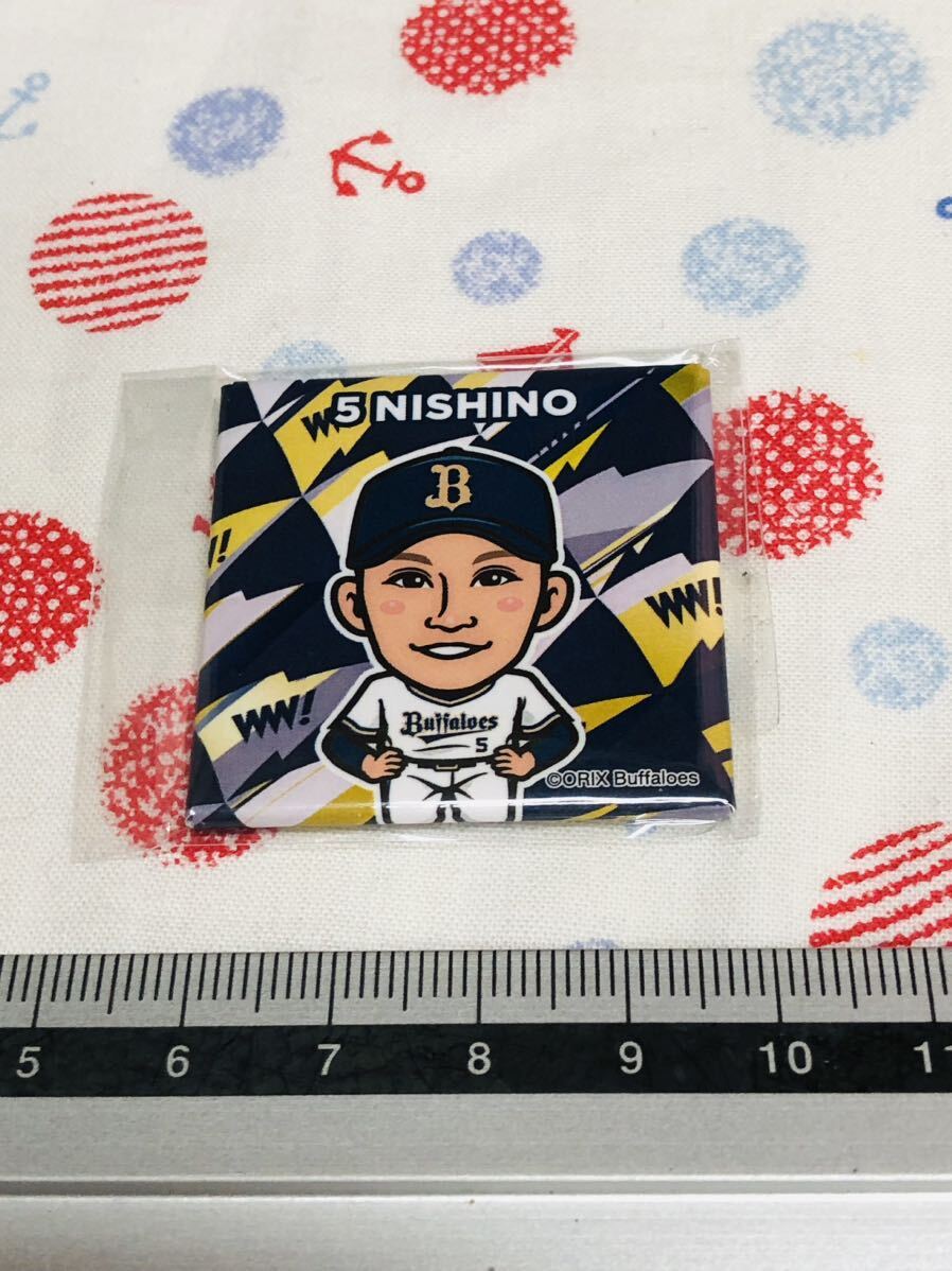 オリックス・バファローズ スクエアバッジ 西野真弘拍卖