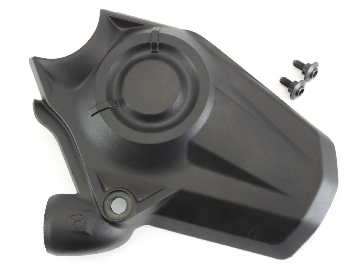 60【評価S】 ドゥカティ モンスター 937 プラス + 純正 エンジン フレーム サイド カバー カウル 左 46011682B DUCATI FRAME COVER LEFT拍卖