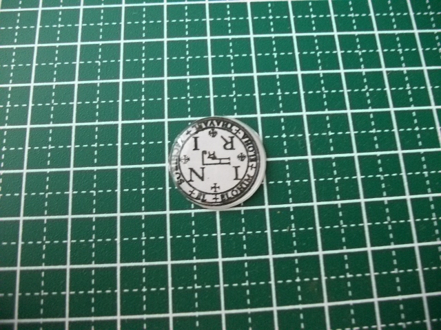 ▲▽20mm 七大天使のシジル THAVAEL印章 フラットカボション◆アルマデル奥義書 ハンドメイド()△▼拍卖