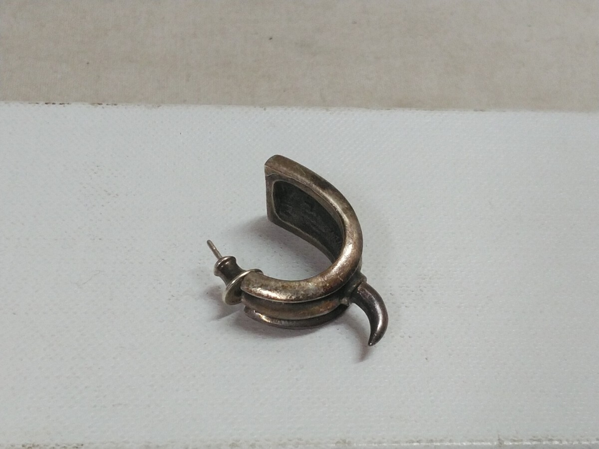 値下げ レターパックP/BUCK-TICK バクチク シルバーピアス【 B-T 8g 】中古品 片耳拍卖