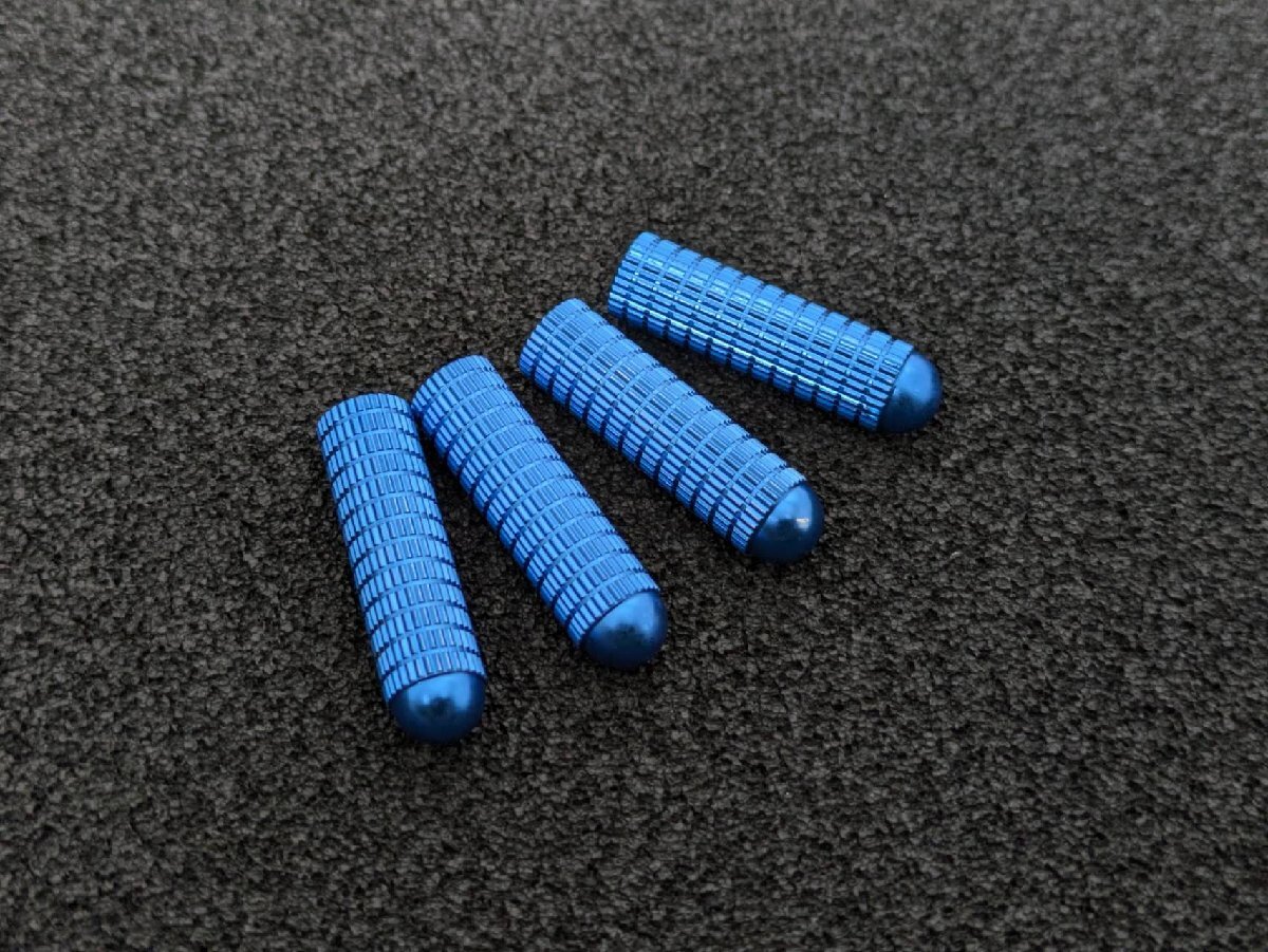 グレードアップ♪ アルミ ドアロックピン 青 BMW F06 640i 650i M6 Mスポーツ グランクーペ 6シリーズ拍卖