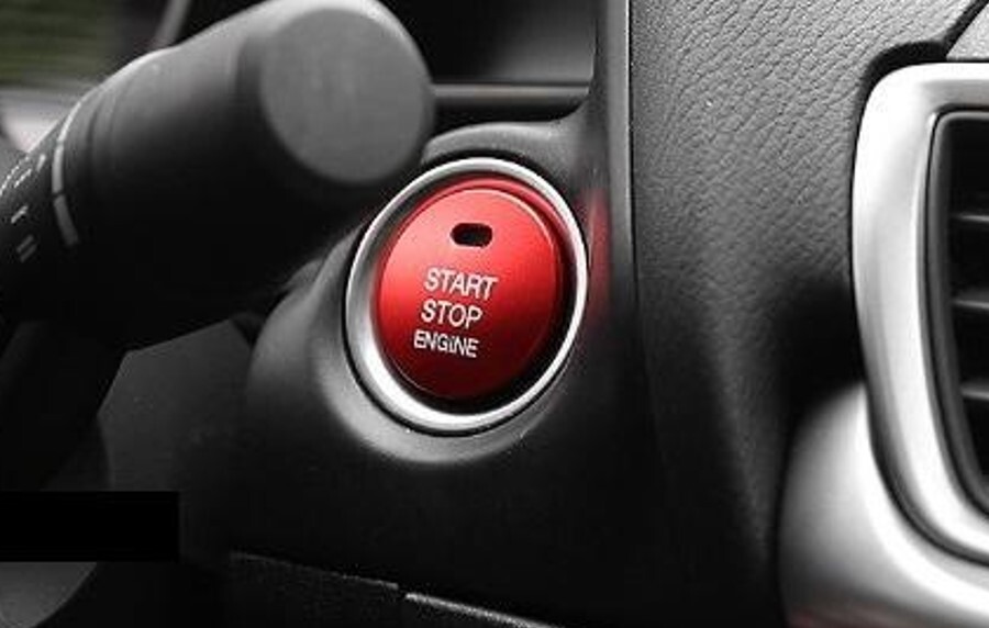 デザイン性UP♪ レッド エンジン スターター スイッチ カバー ダイハツ ブーン M700S M700S X シルク スタイル SAII SAIII G L パッケージ拍卖