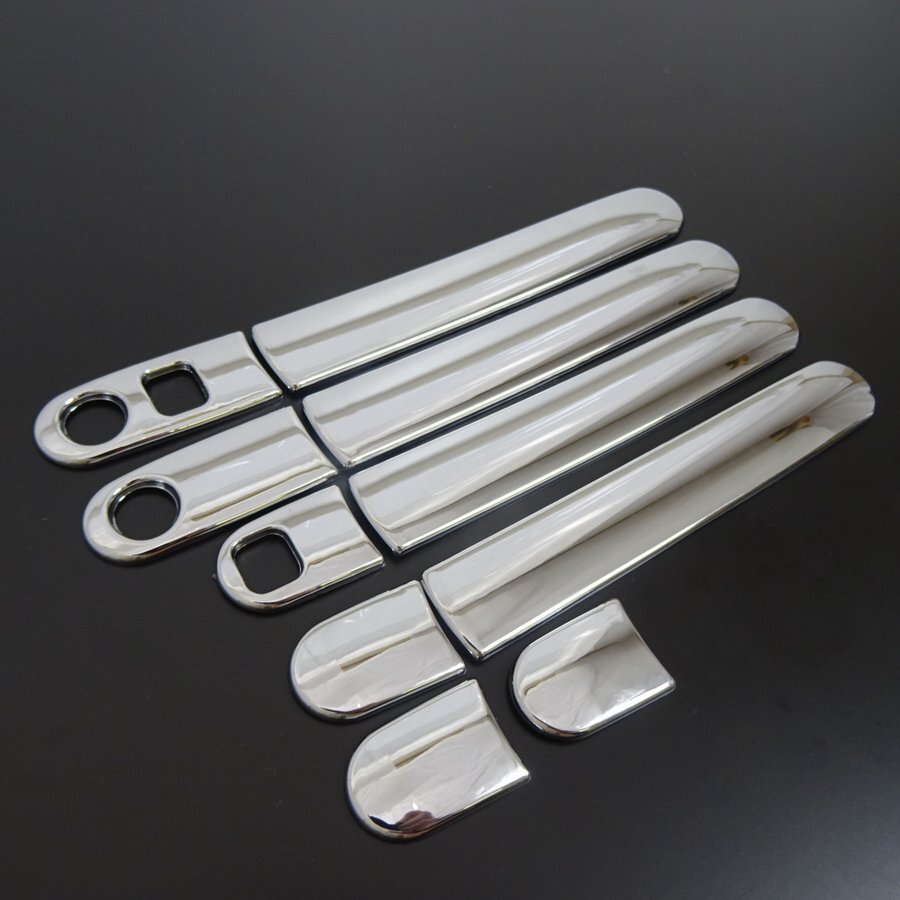 激鏡面仕上げ♪ メッキ ドアハンドル カバー ソリオバンディット MA15S ベースグレード DJE Jスタイル ブレーキサポート ガーニッシュ拍卖