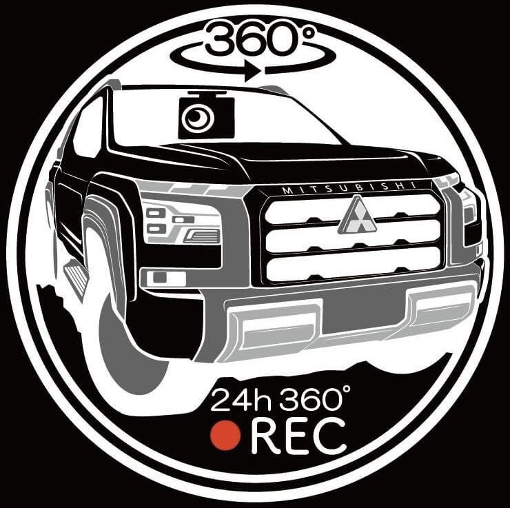 カラー変更可 トライトン ドラレコ ドライブレコーダー ステッカー プリント バージョン拍卖