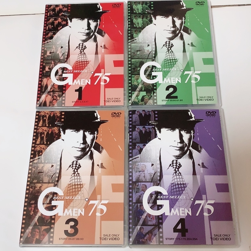 送料無料 即決 ほぼ未使用 美品 DVD 4枚組★GMEN75 ベストセレクションボックス DVD BOX拍卖
