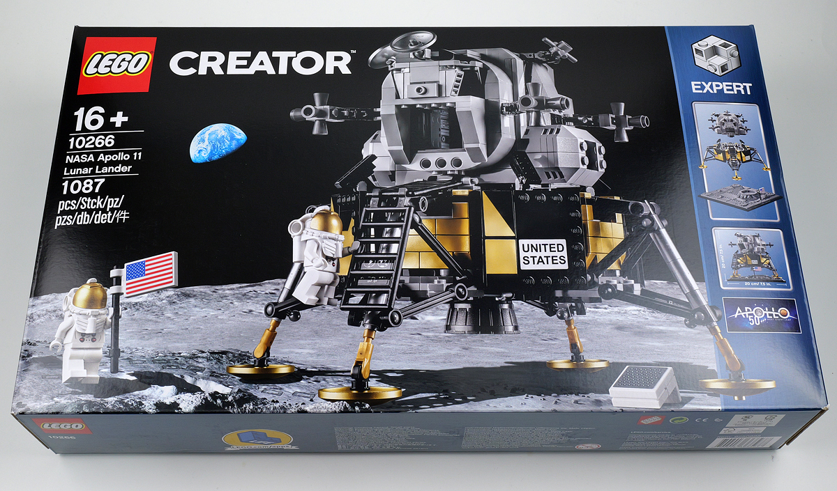2019年【10266 NASA アポロ11号 月着陸船】クリエイター レゴ拍卖