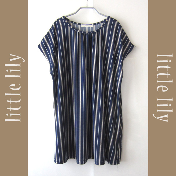 美品 little lily/リトルリリー★ ストライプワンピース拍卖