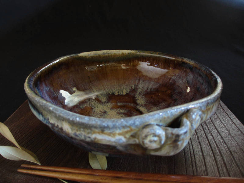 片口 窯変粉引 片口鉢 (貼箱) 浜田敦士 HAA-031拍卖