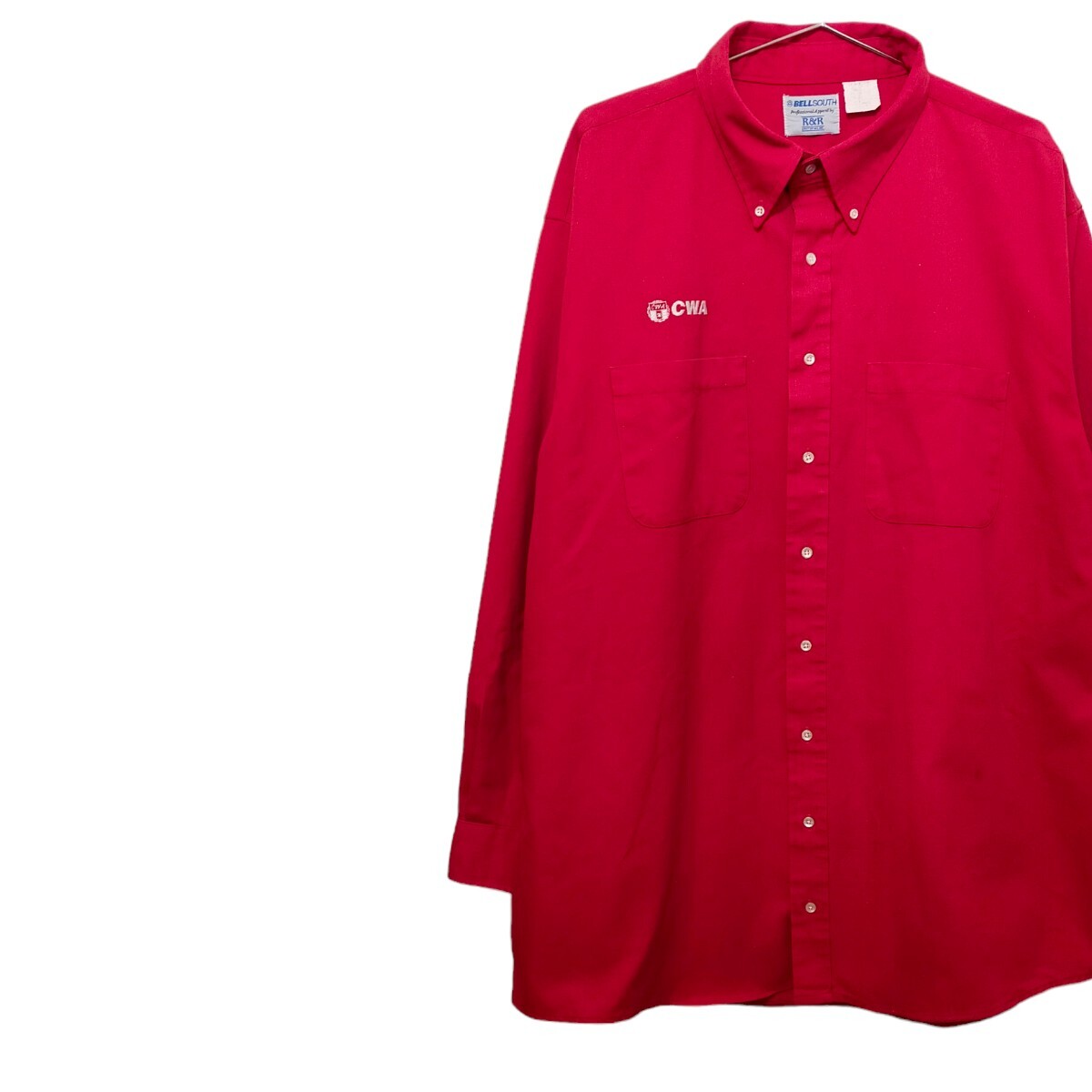 古着 r&r uniforms inc 長袖シャツ ワークシャツ ヴィンテージ 90s ビッグサイズ拍卖