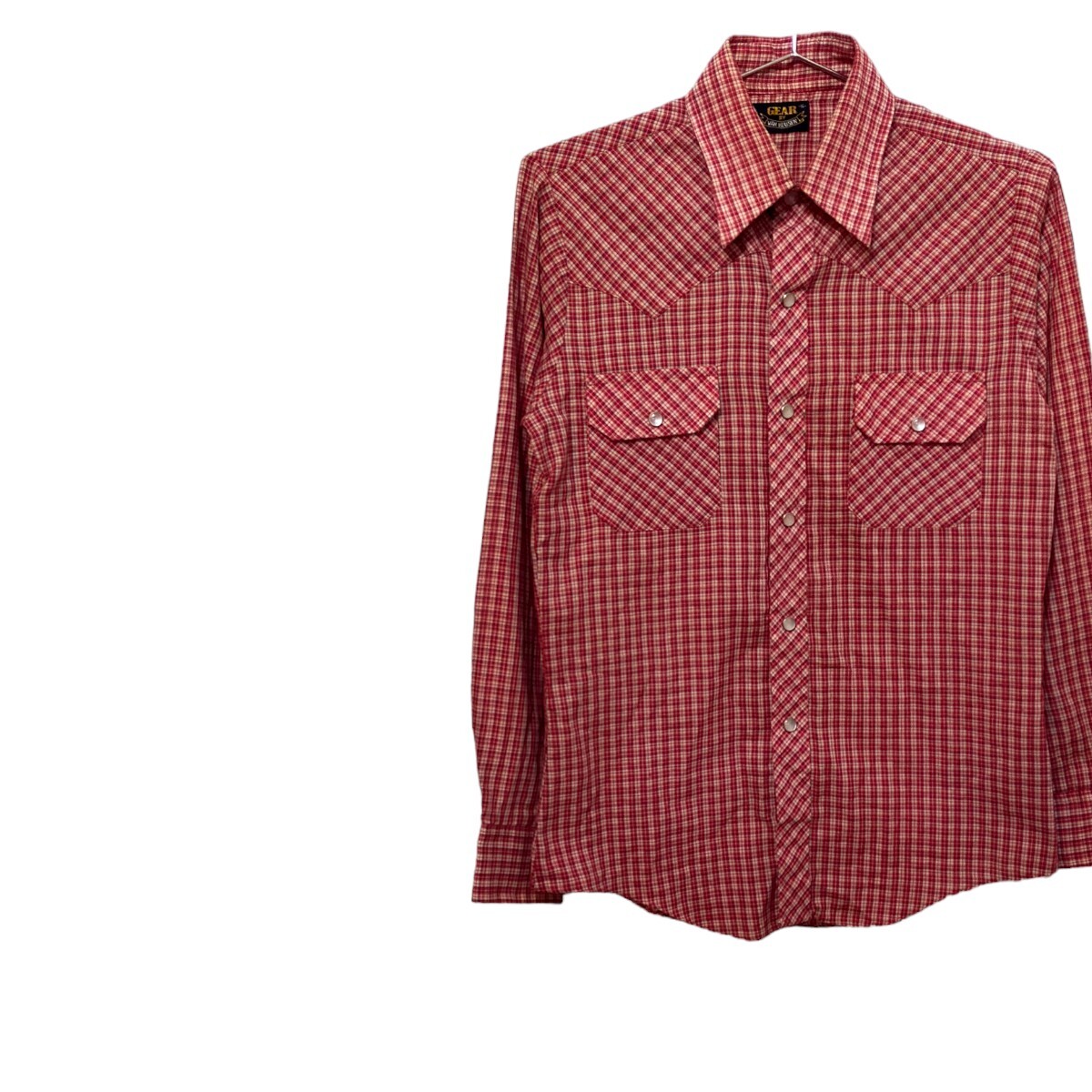 古着 van heusen 長袖シャツ ウエスタンシャツ ヴィンテージ 80s拍卖