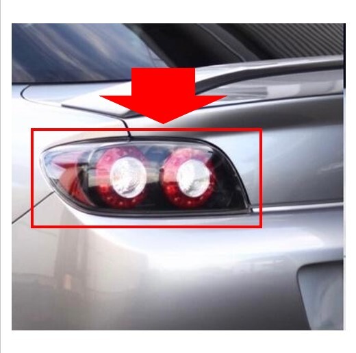 ◆新品 未使用 純正部品 マツダ RX-8 スピリットR テールランプレンズ リヤコンビネーション ランプ 左右 セット MAZDA カスタム パーツ◆拍卖