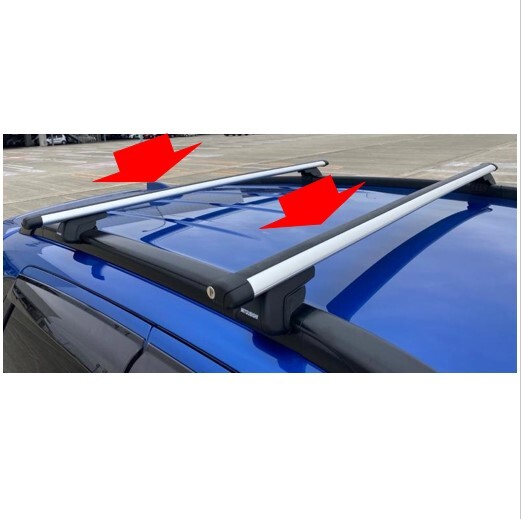 ◆新品 未使用 純正部品 三菱 RVR ベースキャリア ルーフレール装着車用 MITSUBISHI THULE製 オプション パーツ カスタム アウトドア◆拍卖