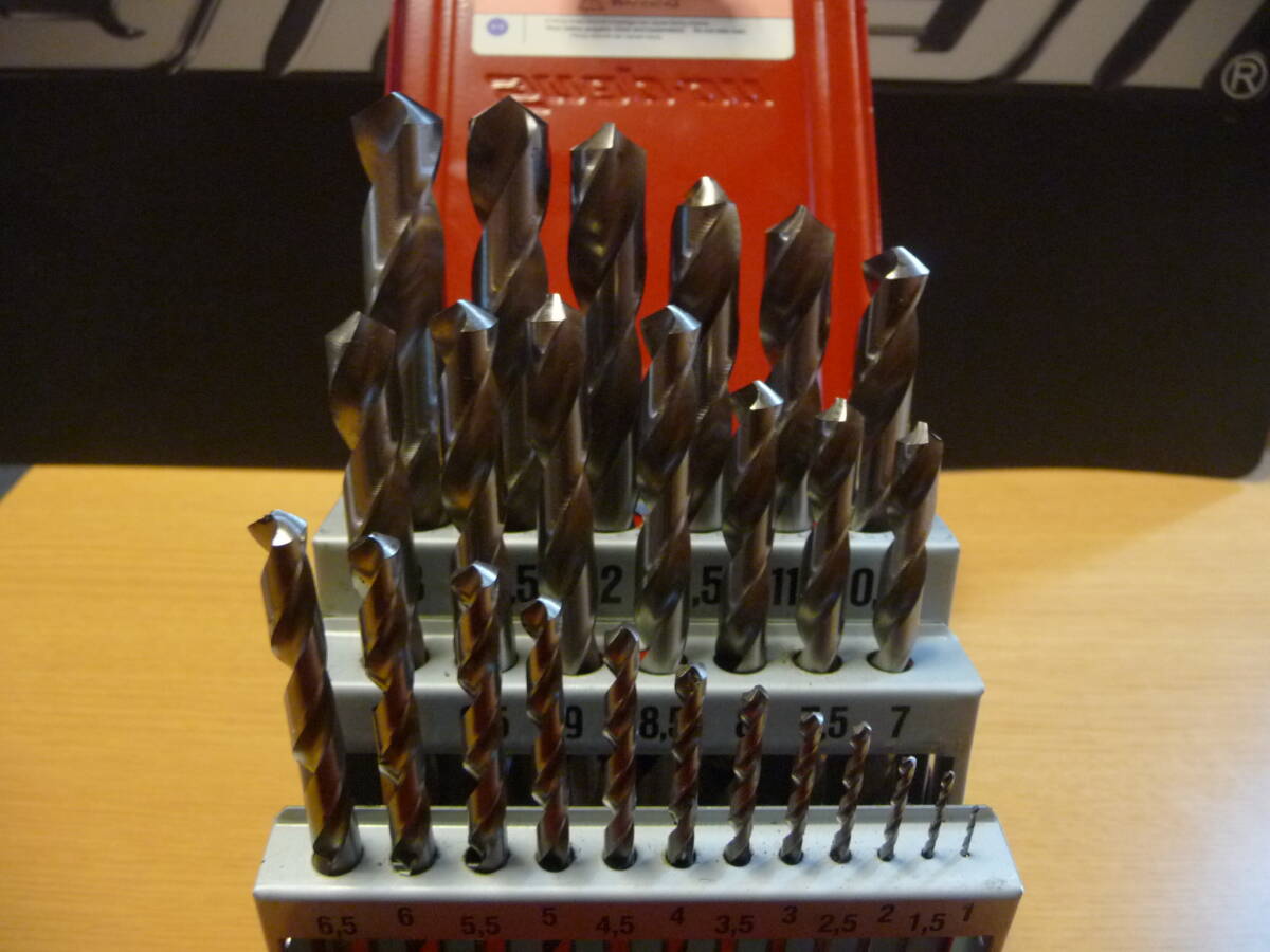 スナップオン ハイスピード ドリルビット 25本ミリセット ステンレス メタル製 ケース付き インデックス DBM125C 切れ味バッグン 限定拍卖