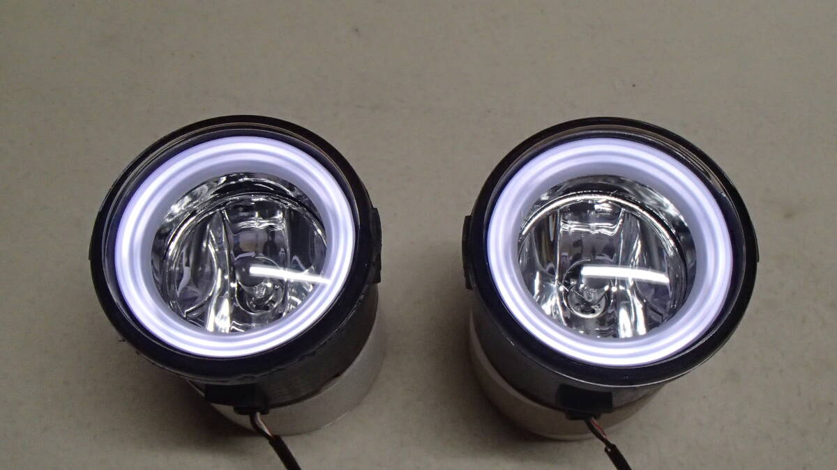 訳あり 日産 純正オプション イルミリングフォグランプ 白 Y51/HGY51/V36 /C26 セレナ/Z12キューブ/E52 エルグランド/F15/T31/Z51拍卖