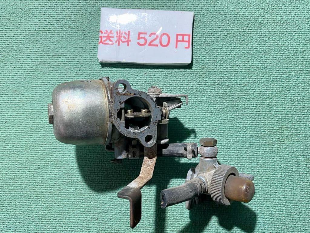 送料520円 ガソリンエンジン部品パーツ キャブレター ロビンエンジン EY13 純正キャブレター 動作未確認 要洗浄かも 燃料コック付き拍卖