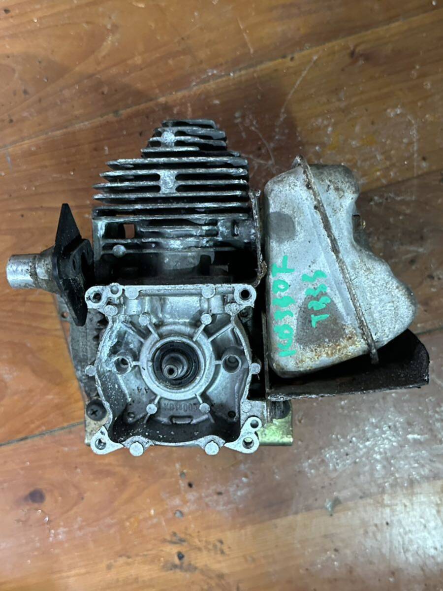 草刈機刈払機 部品パーツ エンジン 部品取り用 エンジン始動未確認 背負式 シングウ KB-3300F /三菱TB33拍卖