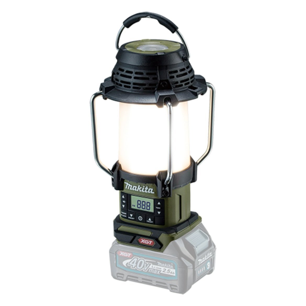 マキタ 40Vmax 充電式ランタン付ラジオ MR008GZO オリーブ 本体のみ ※バッテリー・充電器別売 USB出力付 ライト拍卖