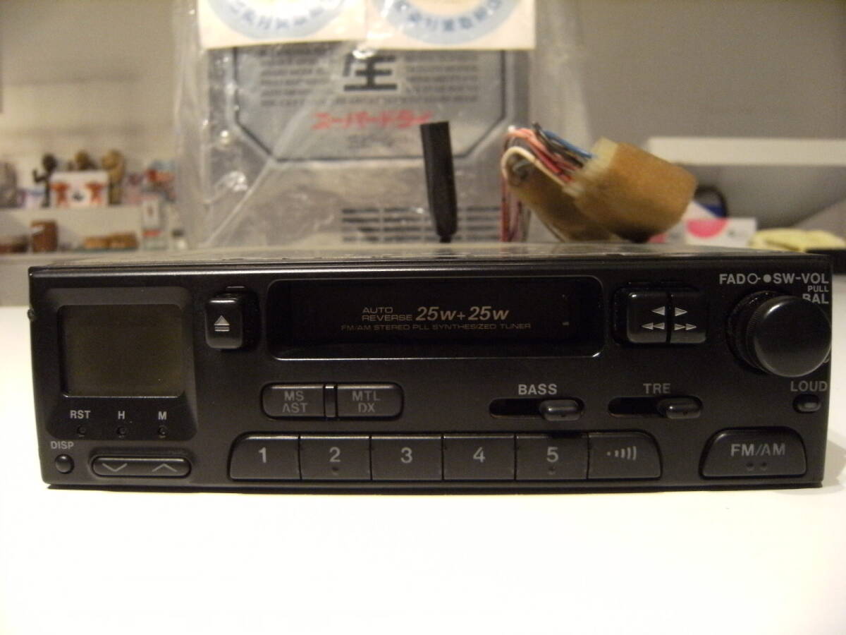 昭和レトロ★80年代★日本製 当時物 SUZUKI スズキ自動車 カーステレオ カーオーディオ カセットプレイヤー★旧車 カーデッキ テープデッキ拍卖
