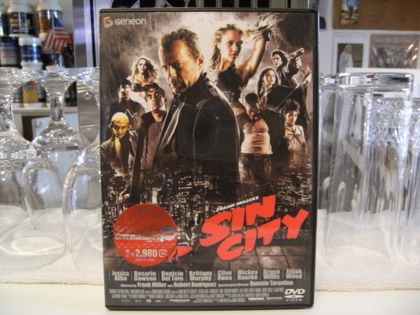★正規品★スタンダードエディション sin city シン・シティ DVD★ミッキー・ローク ブルース・ウィリス ジェシカ・アルバ タランティーノ拍卖