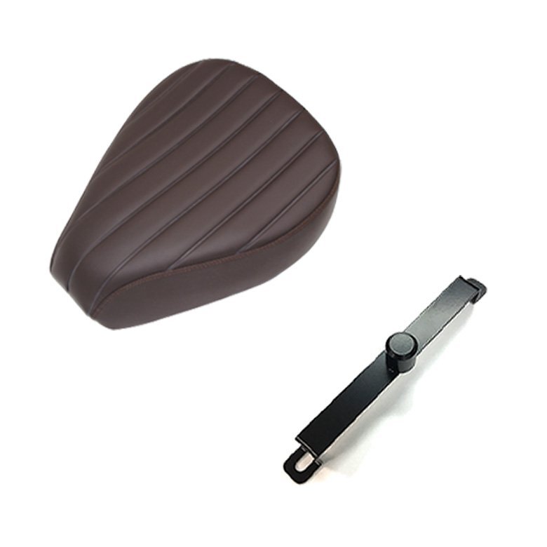 マット ローダウンシート & シートストッパー 2点セット スーパーカブ クロスカブ用 (マットブラウン) TWR カスタムパーツ JA10 JA44 AA09拍卖