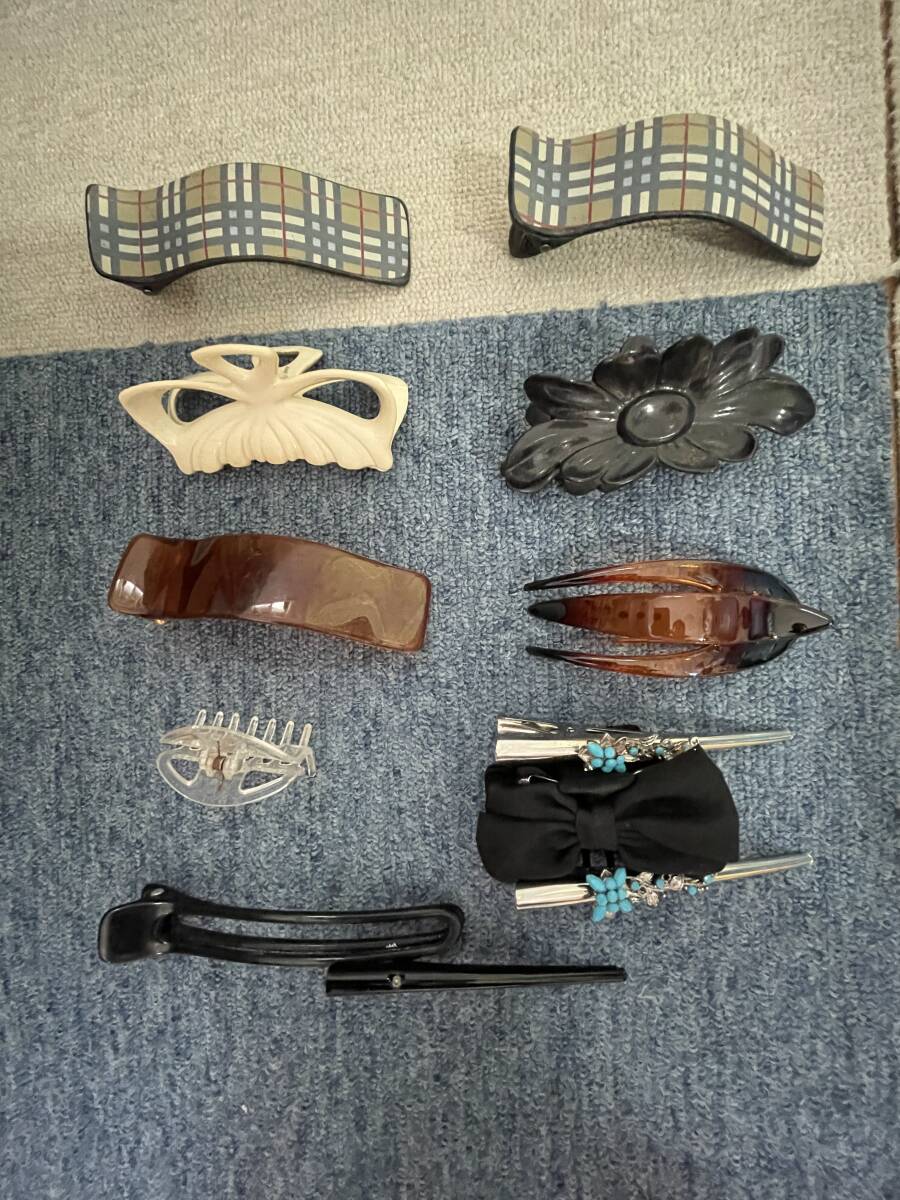 USED・まとめて12点・ヘアアクセサリー・ヘアクリップ他・150円拍卖
