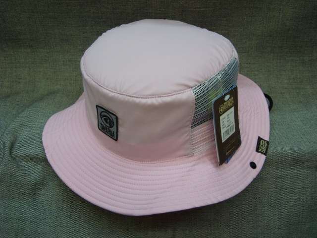 新品TAVARUA(タバルア) UVキッズサーフハットPINK 55cm拍卖