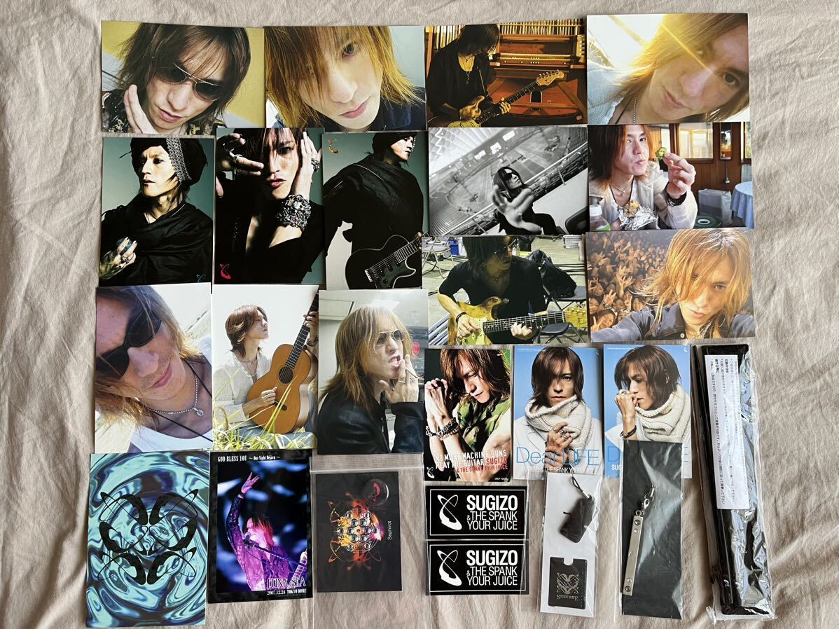 SUGIZO お箸 フォトカード バッジ ステッカー拍卖