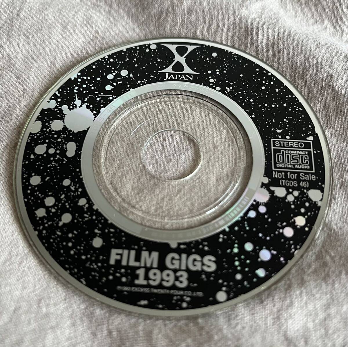 X JAPAN FILM GIG メンバー トーク CD拍卖