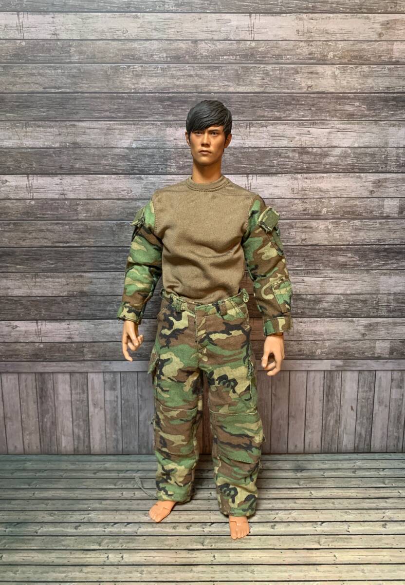 PLAYHOUSE 1/6 迷彩 BDU 上下セット 男性マッチョボディ対応 ドール用OF ホットトイズ TBLeague拍卖