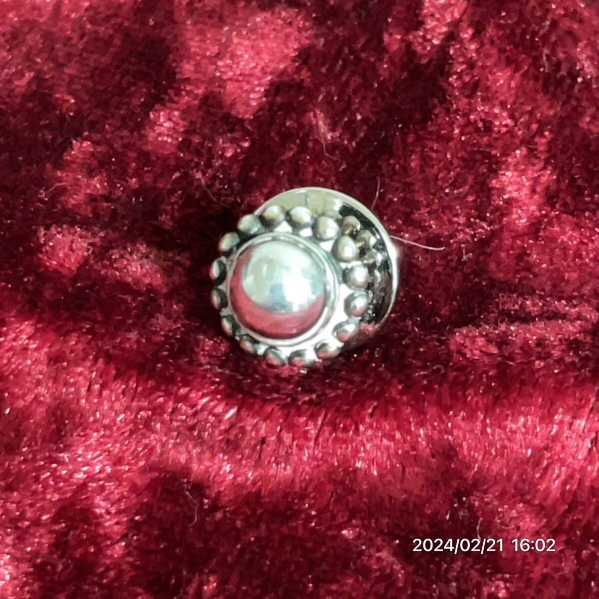 SV925 シルバー925 美品 GEORG JENSEN ジョージジェンセン ブロッサム ボール ラペルピン ブローチ アクセサリー拍卖