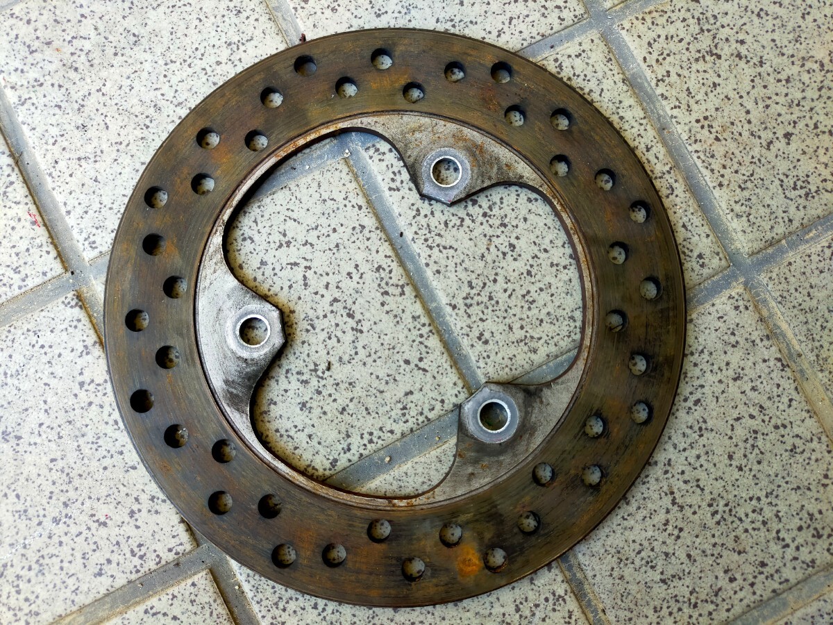 NSR250R MC21 リアブレーキディスク 残量約4.8mm拍卖