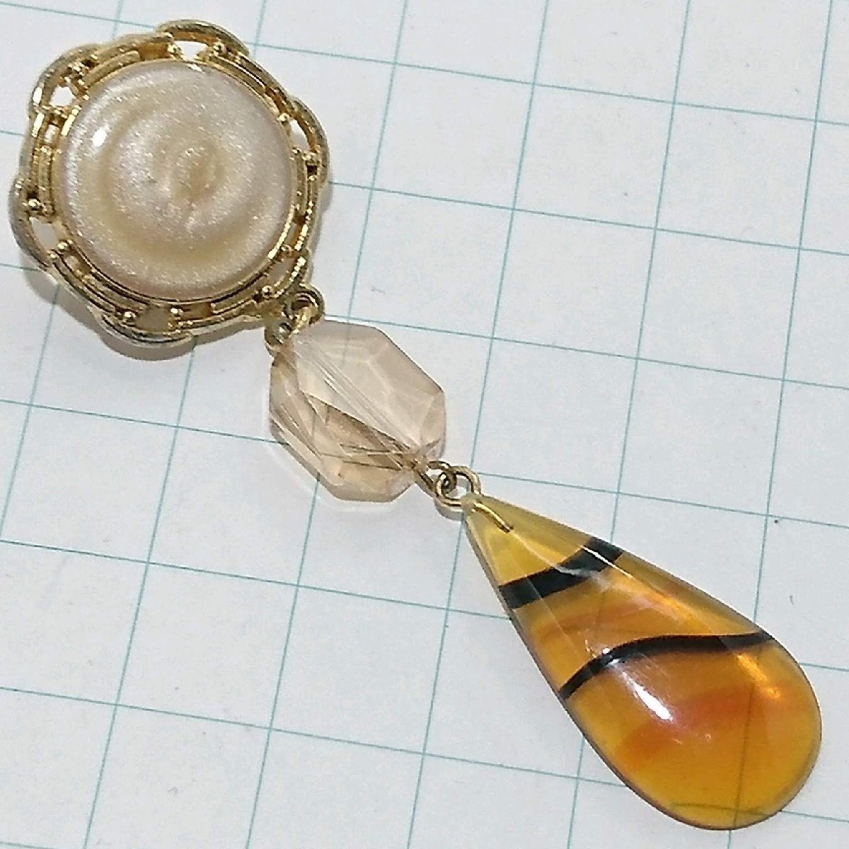 送料無料)ビンテージ☆デザインブローチ☆アンティーク ブローチ A25082拍卖