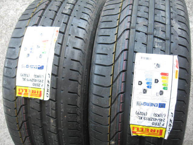 ☆新品激安☆ピレリ Pzero J KS 245/45ZR19 2本拍卖