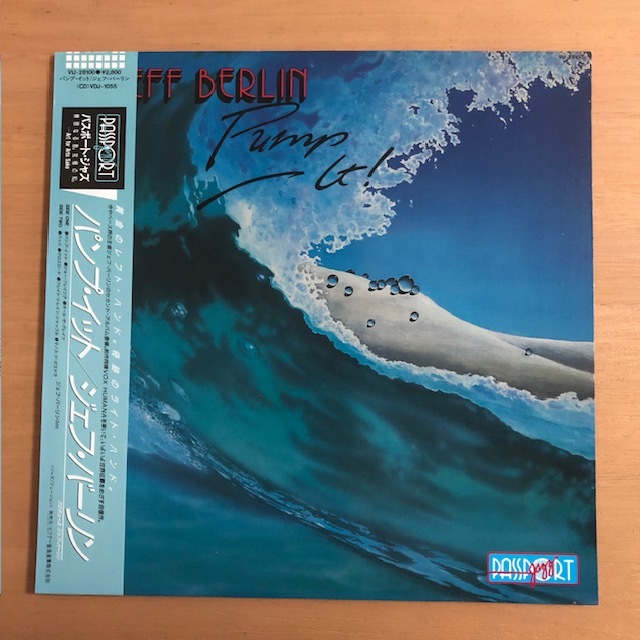 JEFF BERLIN / PUMP IT /Passport Records/Fusion/Contemporary/Jazz/日本盤/'86/LP,Album拍卖
