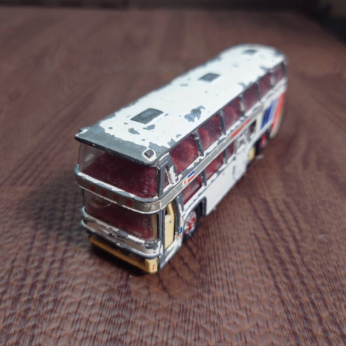 【ジャンク】トレーン 全国2階バスシリーズ 滋賀交通 日本製 【管理No.1465】拍卖