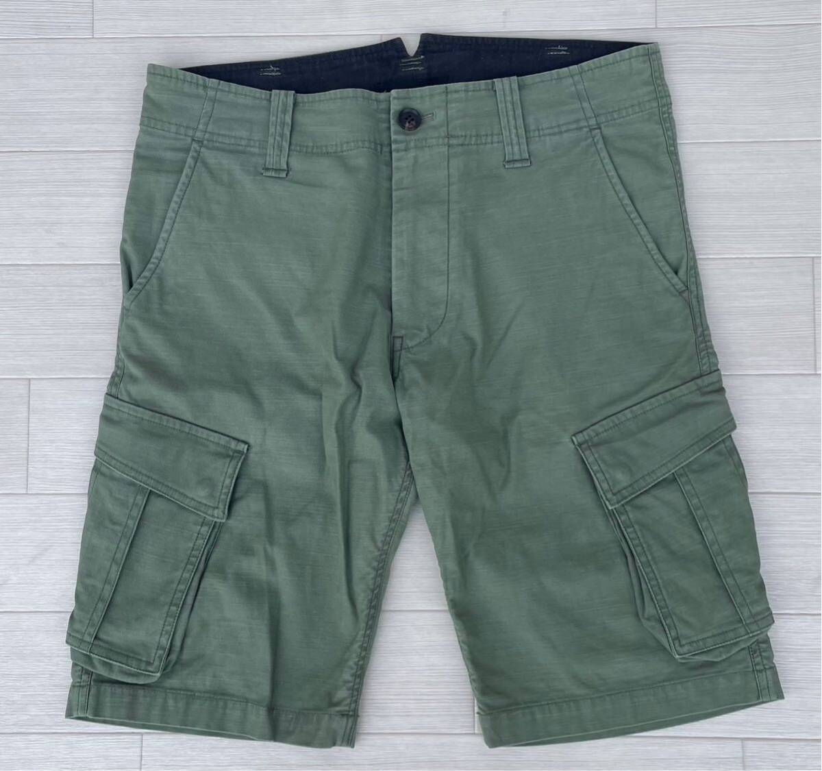 junhashimoto 3D CARGO SHORTS【3】カーキ カーゴショーツ ショートパンツ ジュンハシモト 日本製拍卖