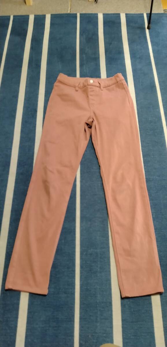 UNIQLO ユニクロ 150 女の子 ストレッチ パンツ 中古拍卖