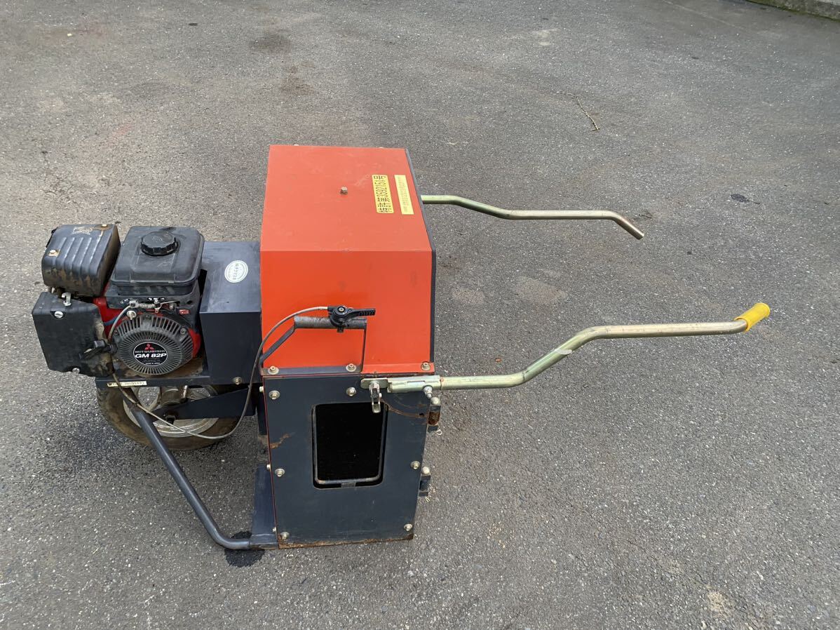 青森十和田市 チクマスキ マルチ・タフベル等 農業資材巻取機 動作確認しました 引き取りOK 配送は送料相談お願い拍卖