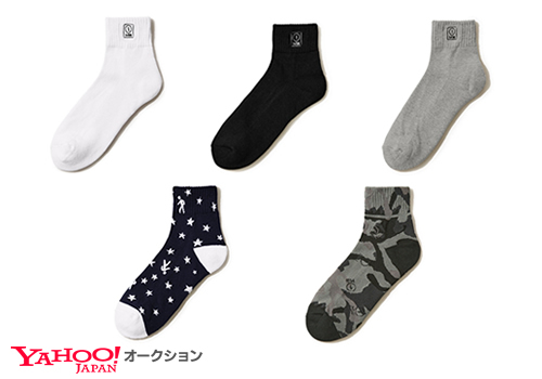 未使用 6足 SOPH. GU 1MW by SOPH 2020SS コラボコレクション アンクルソックス 1MW by SOPH 25-27cm拍卖