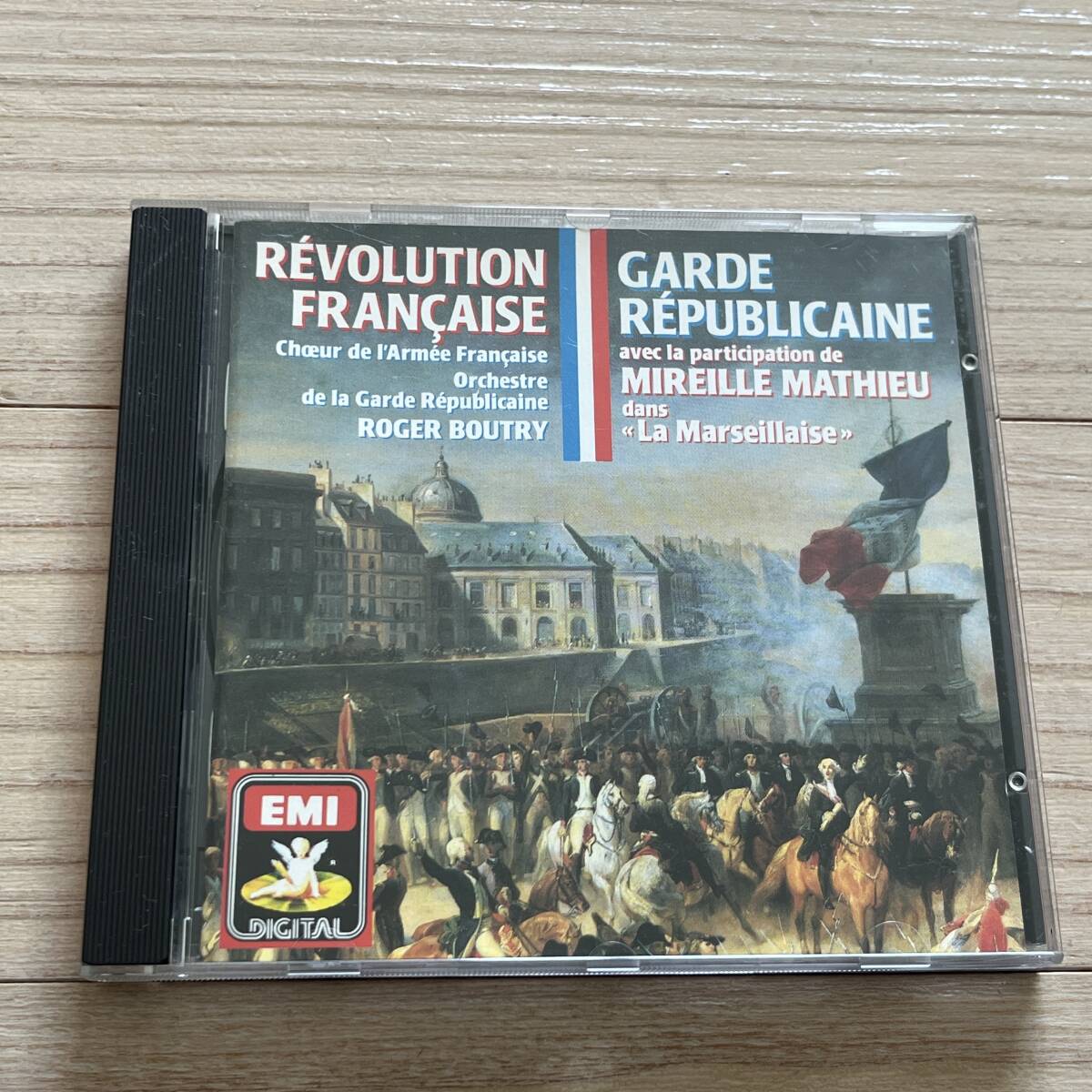 【輸入盤/CD/EMI Digital/CDC 7 49473 2/88年盤】Revolution Francaise Orchestre De La Garde Republicaine / Roger Boutry拍卖